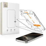 Hærdet Glas Tech Protect Quick Set+ 2 Pack Iphone 16 Pro Black