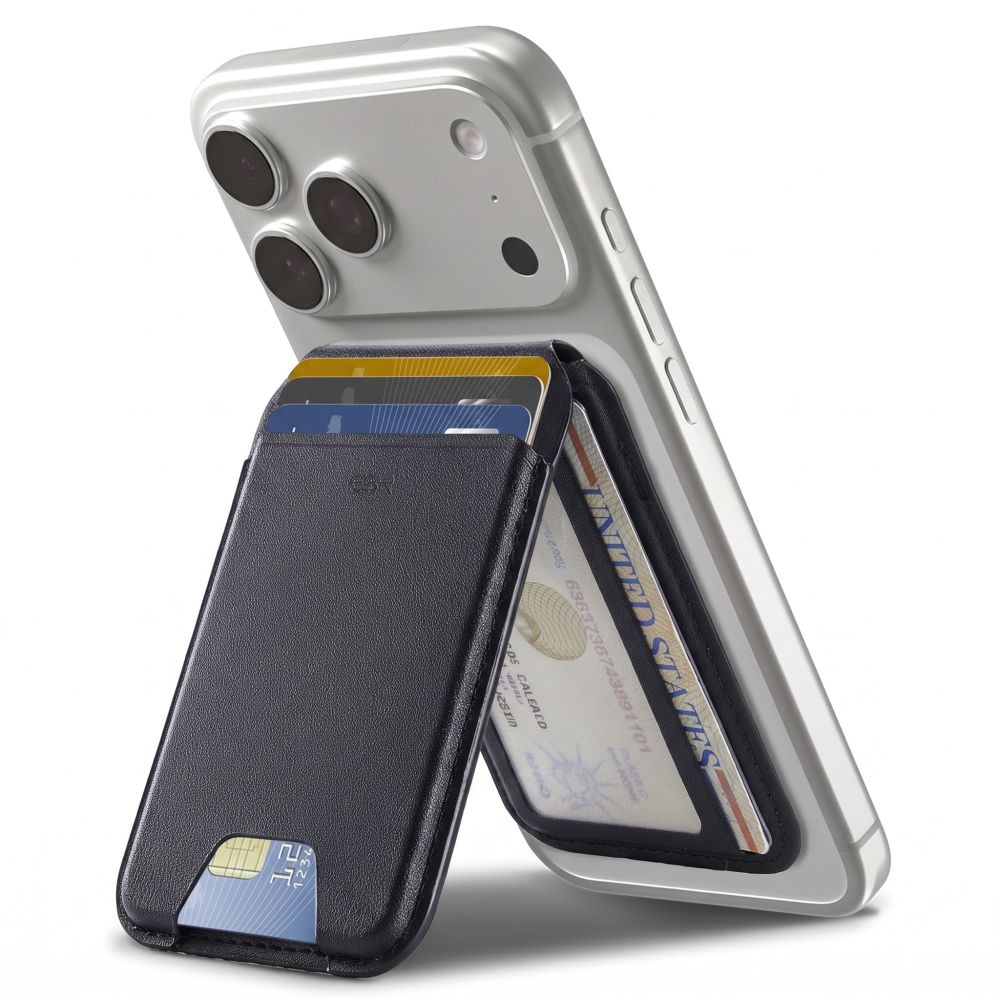 Esr Classic Rfid Magnetisk Tegnebagstand Magsafe Sort
