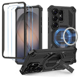 Tech Protect Magblast Magsafe + Glas 2 Pak Galaxy S26 Ultra Sort