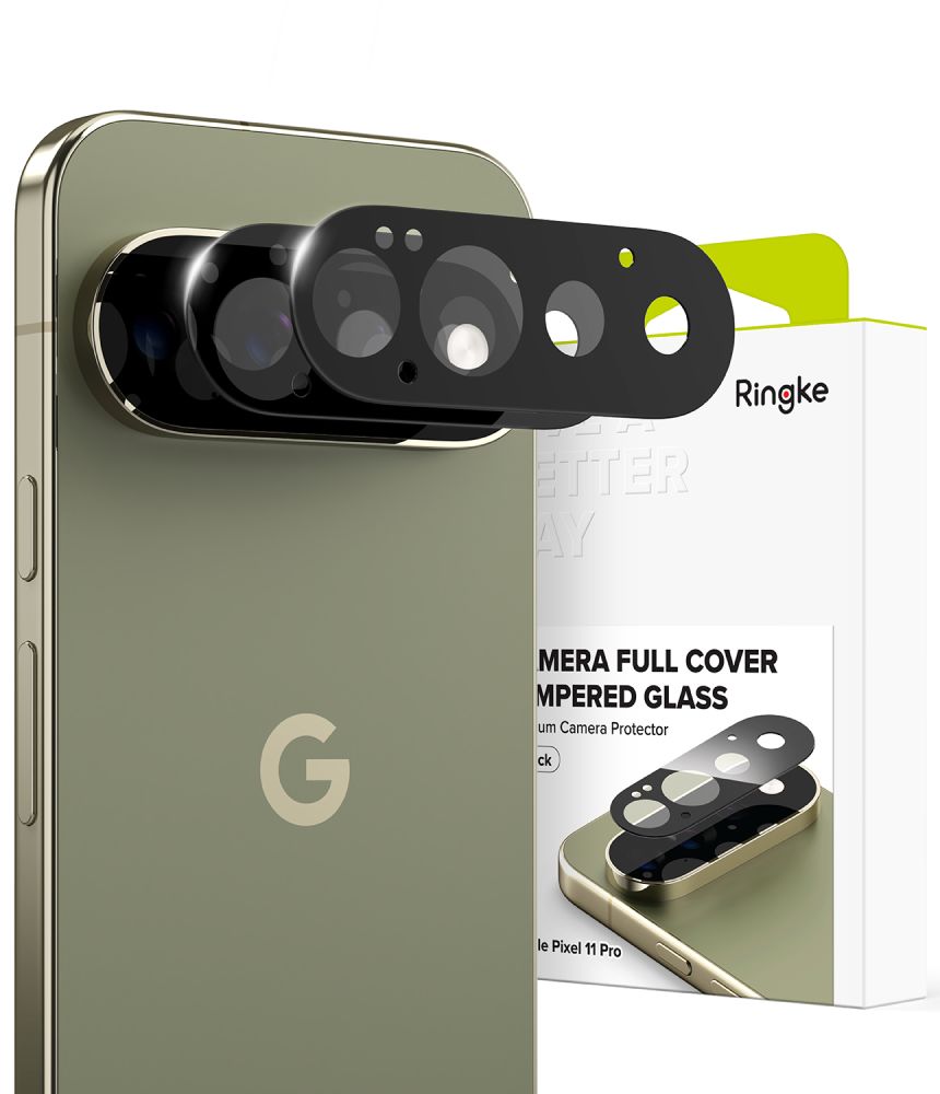 Kamera Beskyttelse Ringke Camera Fuld Cover 2 Pack Google Pixel 11 Pro Sort