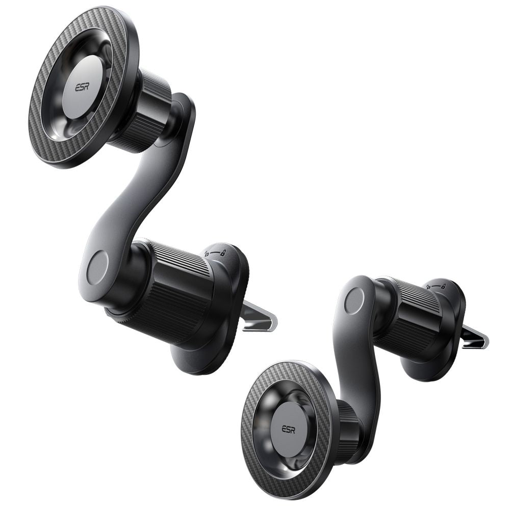 Esr Omnilock Magnetisk Magsafe Ventilationsbelågning Sort