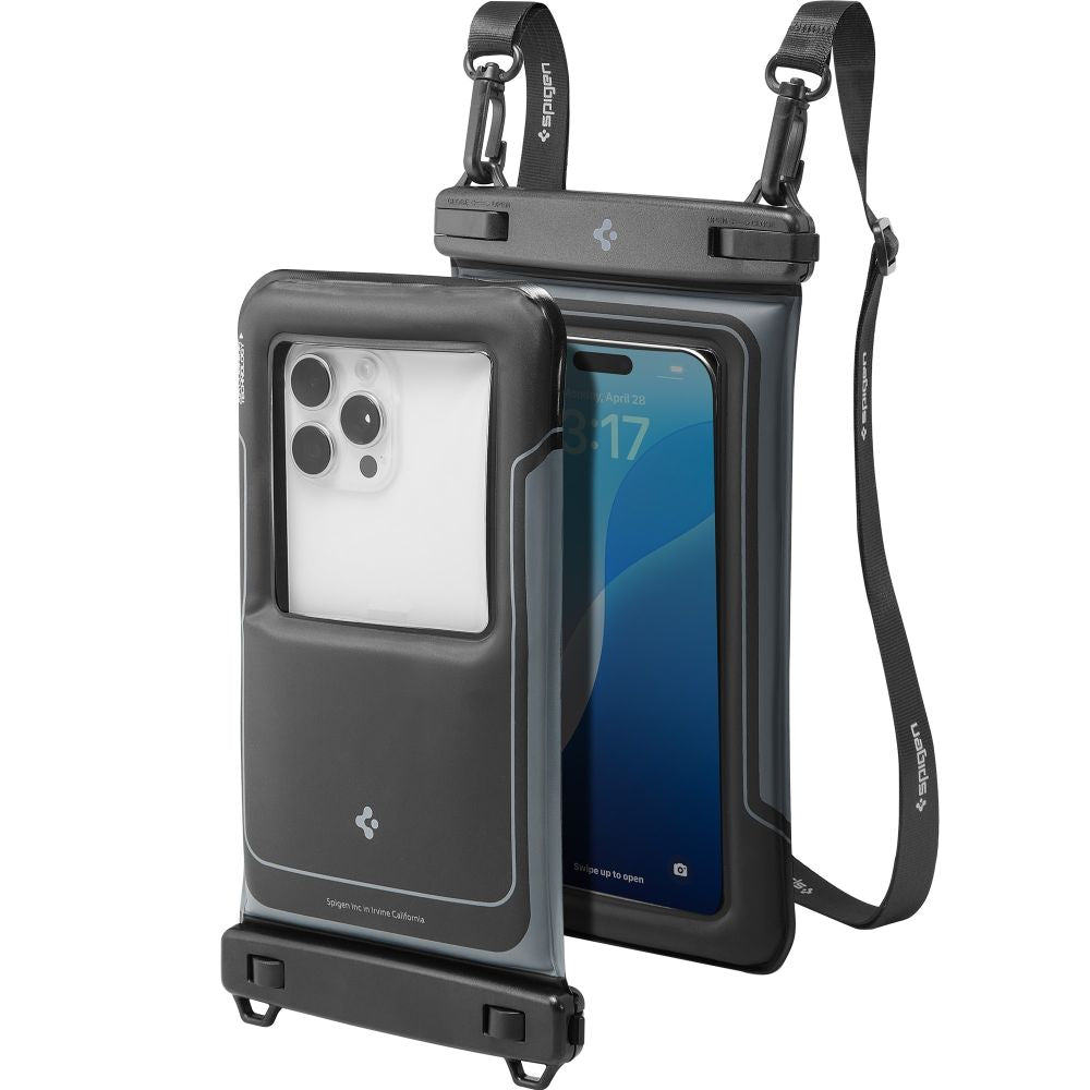 Spigen A611 P Universal Vandtæt Flydende Etui 2 Pak Matsort