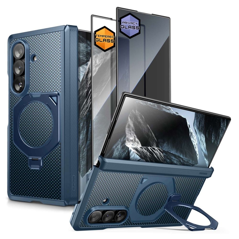 Supcase Ub Aero Magsafe 2 Sæt Galaxy Z Fold 8 Ultra Aramid Blå