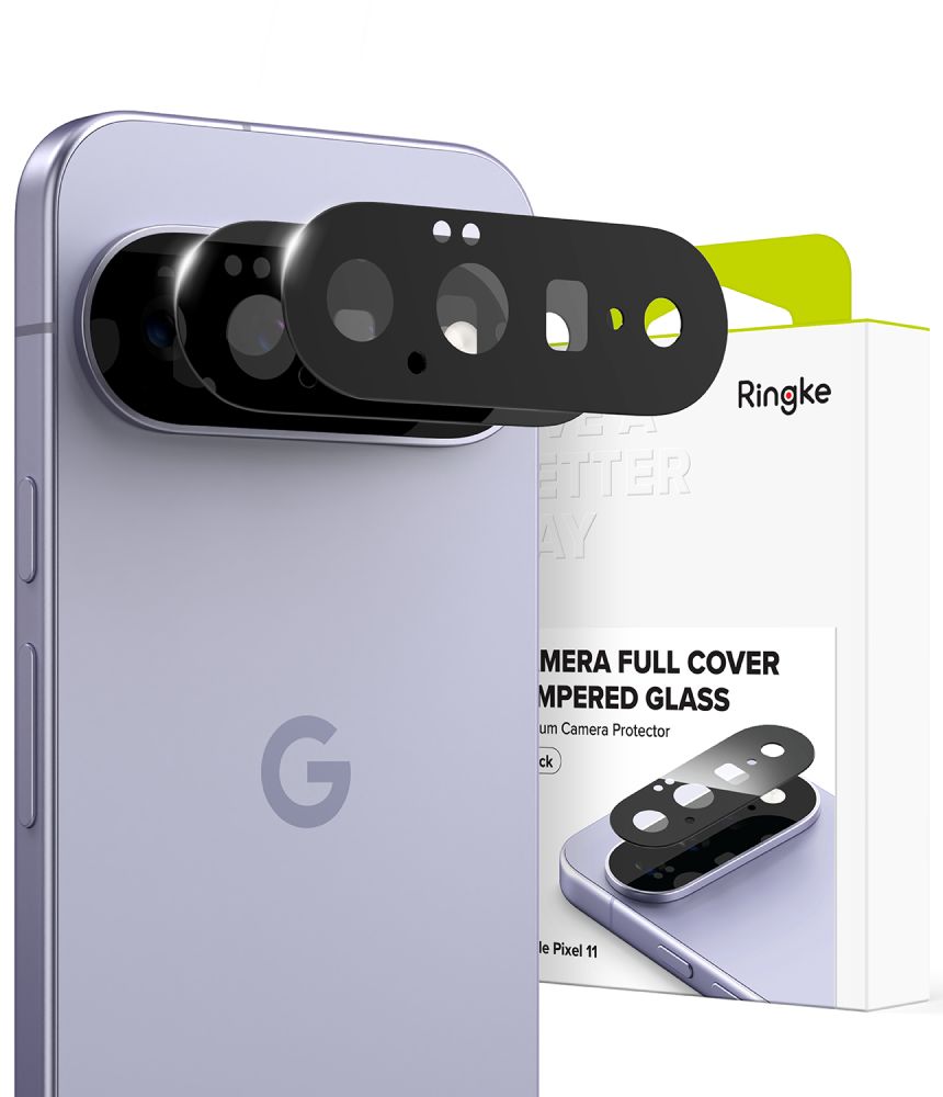 Kamera Beskyttelse Ringke Camera Fuld Dækning 2 Pak Google Pixel 11 Sort