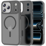 Tech Protect Magmat Magsafe Iphone 17 Pro Matte Krydskrift Grå