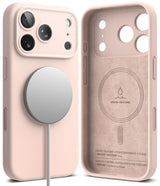 Ringke Silikone Magnetisk Magsafe Iphone 18 Pro Max Pink Sand