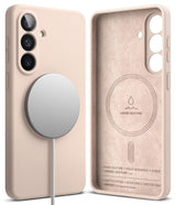 Ringke Silikone Magnetisk Magsafe Galaxy S26+ Plus Pink Sand