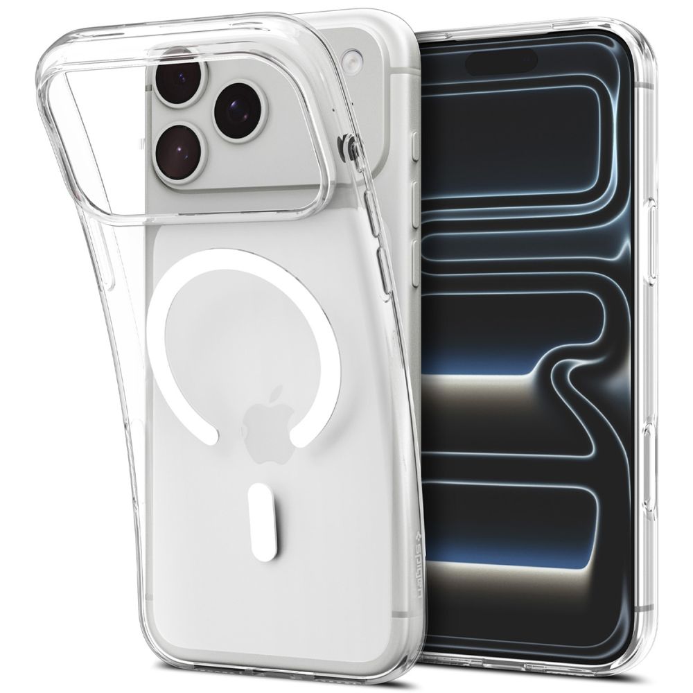 Spigen Liquid Crystal Magsafe Iphone 17 Pro Max / 18 Pro Max Klar/Hvid