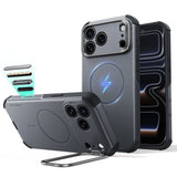 Esr Cyber Tough Støtte Magsafe Iphone 17 Pro / 18 Pro Grå