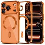 Tech Protect Magflex Magsafe Iphone 17 Pro Shiny Cosmic Orange