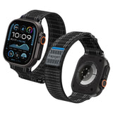 Spigen Wbf0 Remmen Til Apple Watch 8 / 9 / 10 / 11 / 12 / Se / Ultra (44 / 45 / 46 / 49 Mm) Sort
