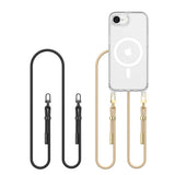 Tech Protect Flexair Kæde Magsafe Iphone 16 E / 17 E Sort & Taupe