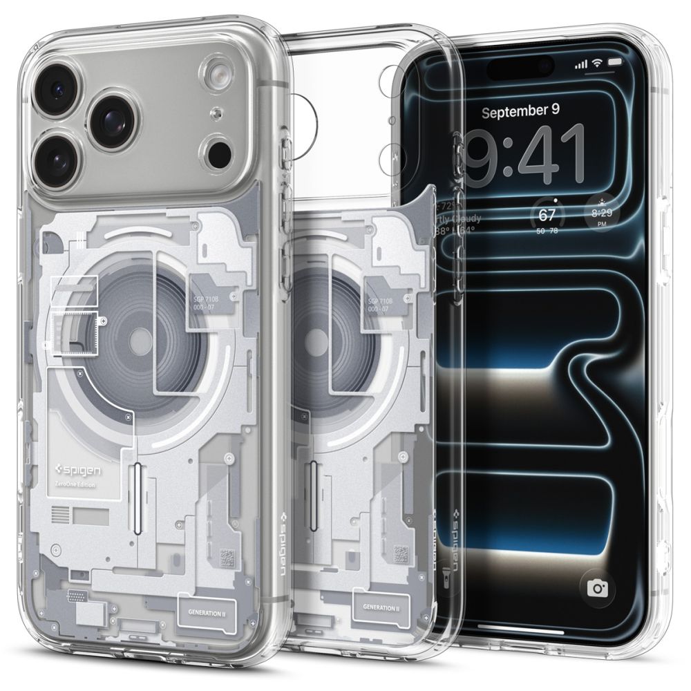Spigen Ultra Hybrid Magsafe Iphone 17 Pro Max / 18 Pro Max Zero One Hvid