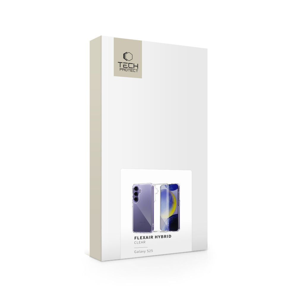 Tech Protect Flexair Hybrid Galaxy S25 Clear