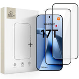 Hærdet Glas Tech Protect Glass Fit+ 2 Pack Xiaomi 17 T Sort