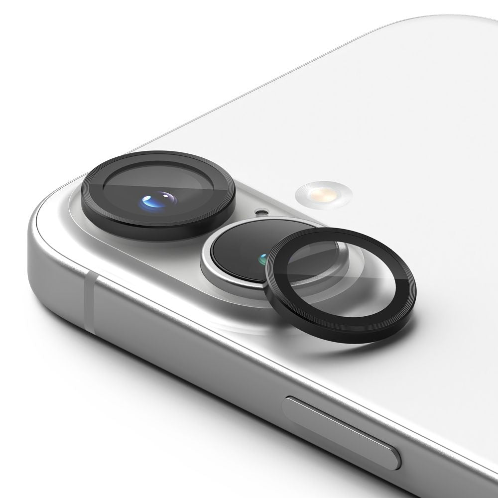 Kamera Beskyttelse Ringke Camera Frame Protector 2 Pack Iphone 16 / 16 Plus Sort