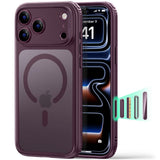 Esr Classic Hybrid Magsafe Iphone 17 Pro Max / 18 Pro Max Frosted Deep Burgundy