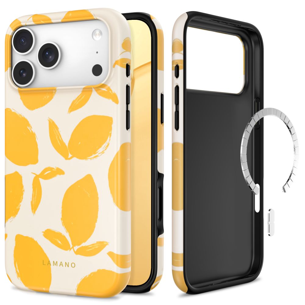 Tech Protect Lamano Magsafe Iphone 17 Pro / 18 Pro Lemon Haze