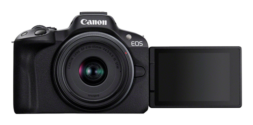 Canon EOS R50 Digitalkamera 3840 x 2160 Sort