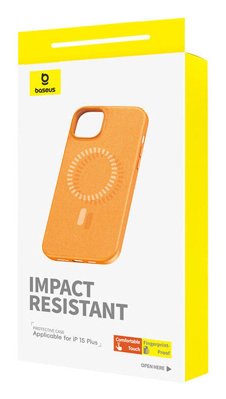 Baseus Fauxther mobiltelefon etui 17 cm (6.7") Cover Orange