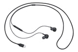 Samsung EO-IC100 Headset Ledningsført I ørerne Opkald/musik USB Type-C Sort
