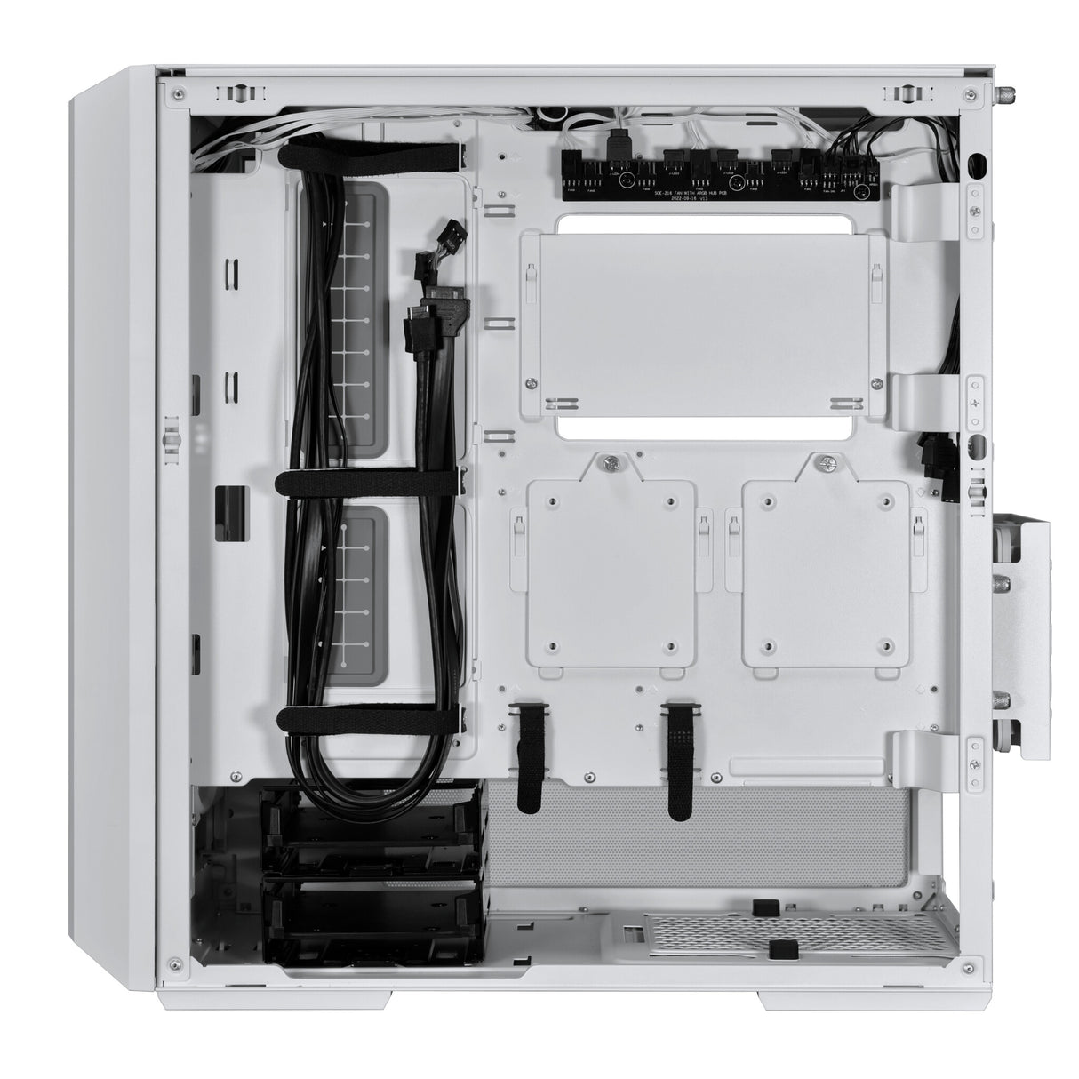 Lian Li Lancool 216 Midi Tower Transparent, Hvid