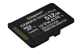 Kingston Canvas Select Plus microSDXC UHS-I Memory Card 512GB 150MB/s