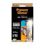 PanzerGlass ® Anti-Reflective Armor Skærmbeskyttelse iPhone 17 Pro m. EasyAligner