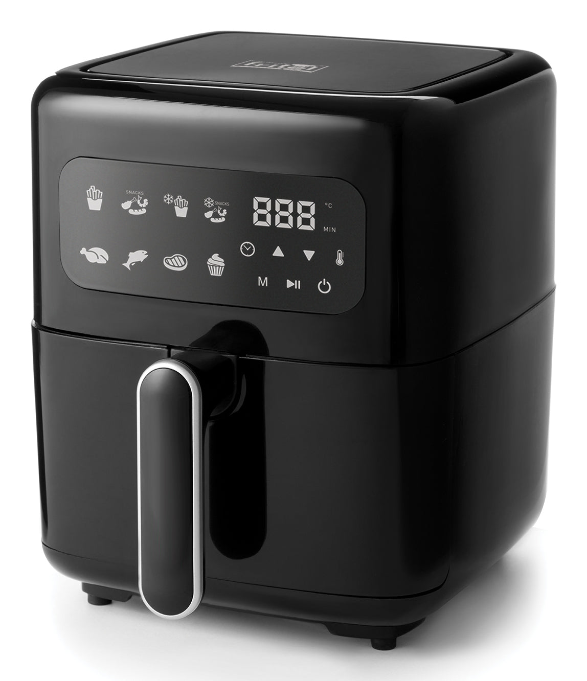 Fritel SnackTastic 4303 Enkelt 2,8 L Enkeltstående 1200 W Varmluftsteger Sort