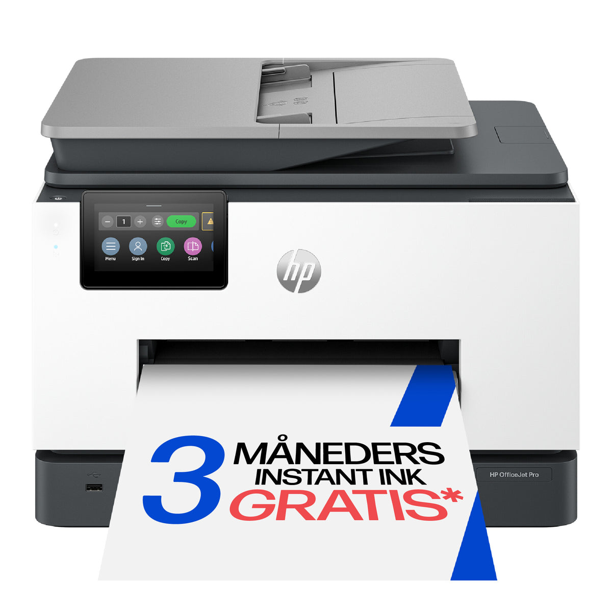 HP OfficeJet Pro 9132e Trådløst All-in-One Farve Printer, Instant Ink; 2-sidet printning