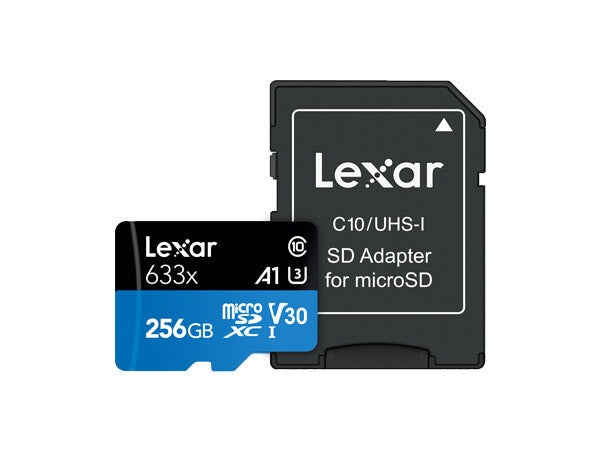 Lexar 633x 256 GB MicroSDXC UHS-I Klasse 10