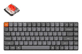 Keychron K3 Max tastatur Hjemme/kontor USB + RF Wireless + Bluetooth Engelsk Grå