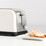 Taurus Vintage Cream 7 2 skive(r) 1500 W Cremefarvet, Rustfrit stål, Grå