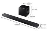 Samsung HW-QS710F/XE soundbar med subwoofer