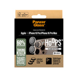 PanzerGlass ® Hoops® Transparent Kameralinsebeskytter iPhone 16 Pro | 16 Pro Max