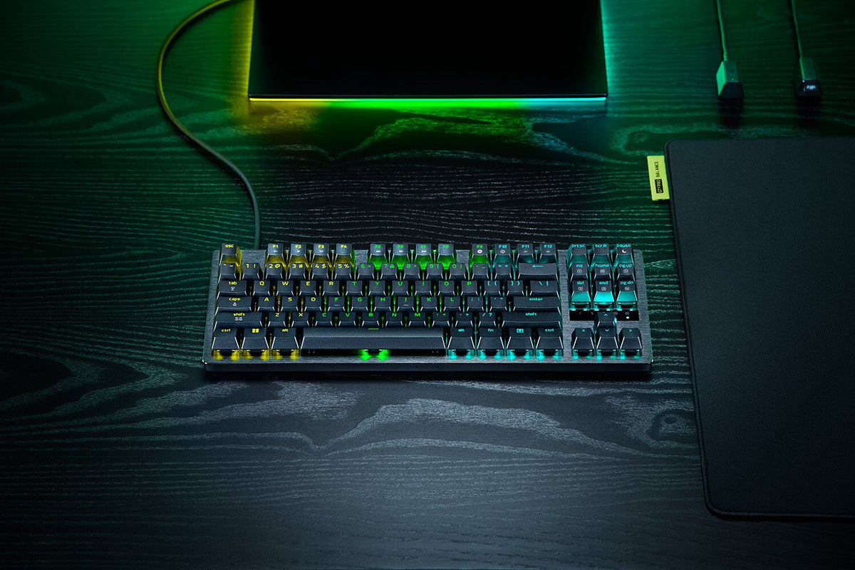 Razer Huntsman V3 Tenkeyless 8KHz keyboard Gaming USB QWERTY English Black