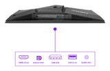 AOC AGON PRO AG276QZD2 computerskærm 67,3 cm (26.5") 2560 x 1440 pixel Quad HD QD-OLED Sort, Grå