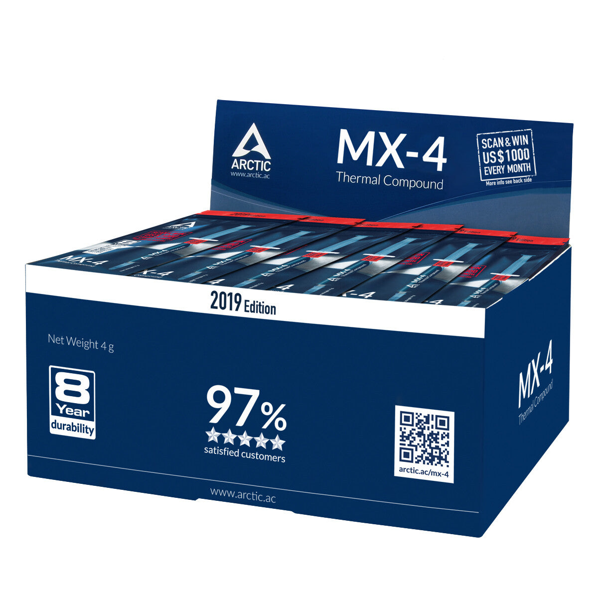 ARCTIC MX-4 kølekomponent Termisk pasta 8,5 W/mK 4 g