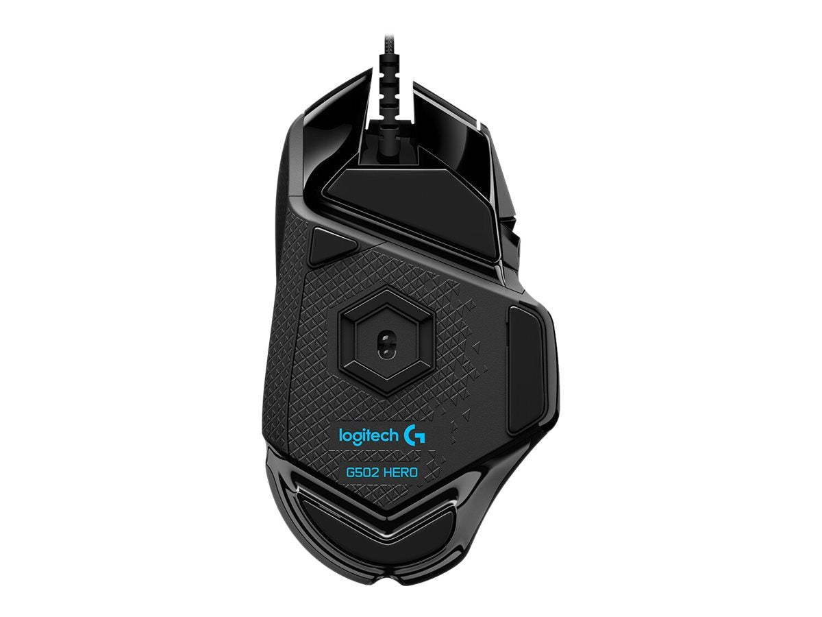 Logitech Gaming Mouse G502 (Hero) Optisk Kabling Sort