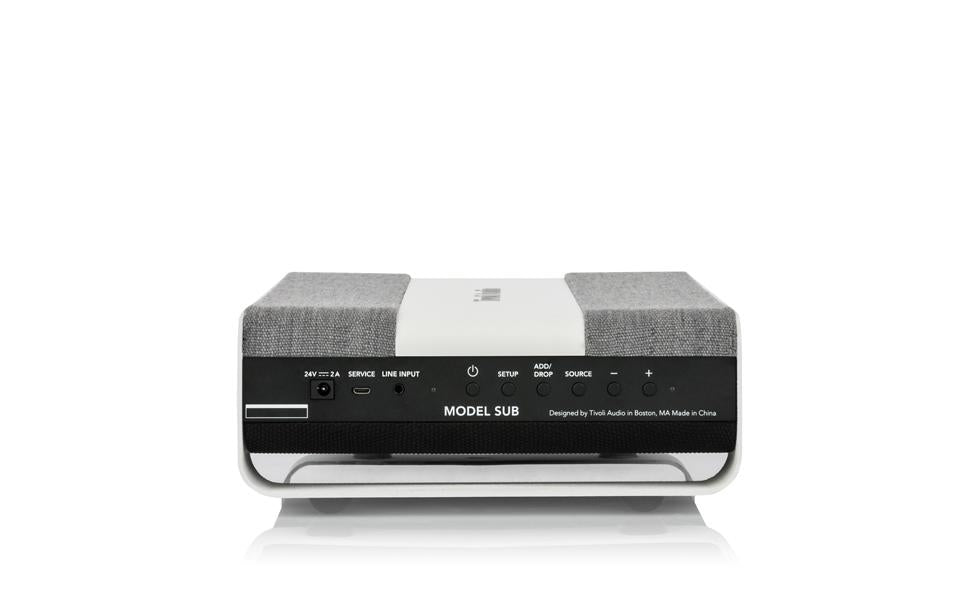 Tivoli Audio Model Sub - EU subwoofer med WiFi white/grey