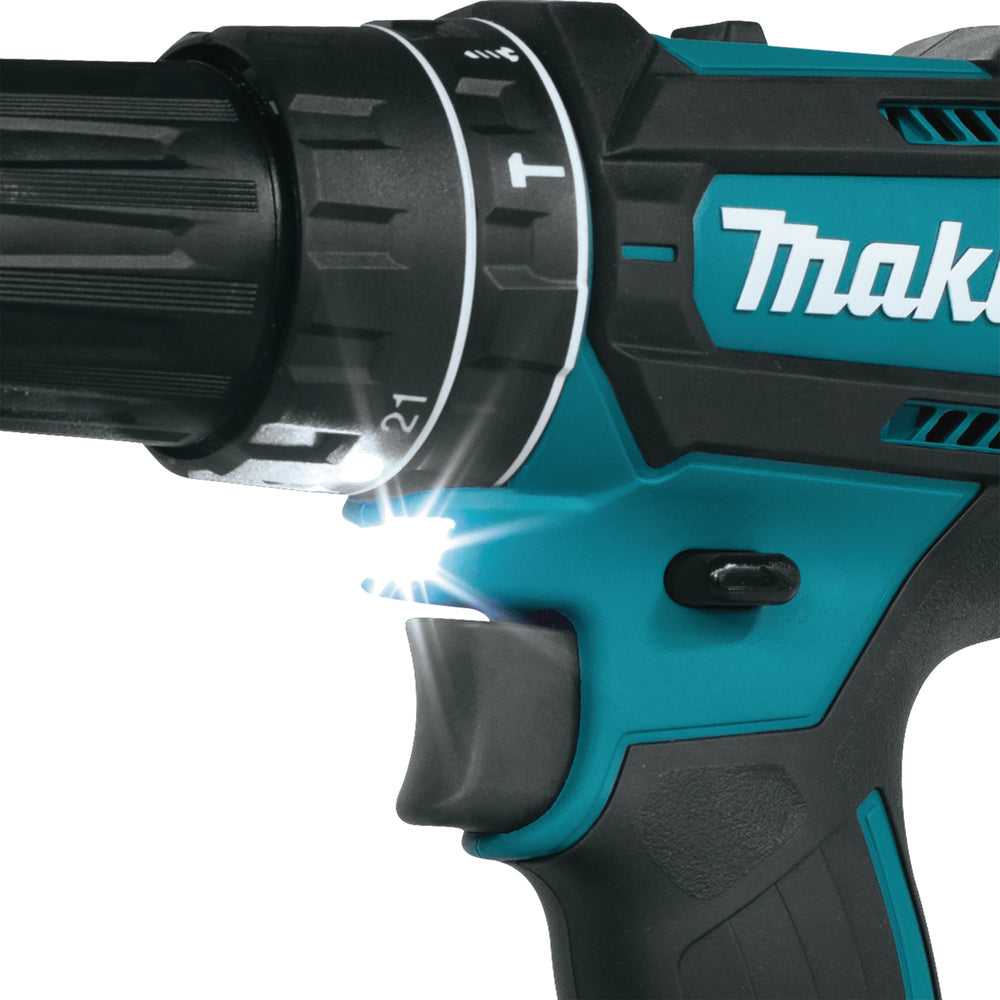 Makita DHP482RFX9 Borehammerbor/skruemaskine 18V 2 batterier inkluderet