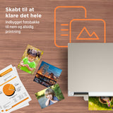 HP ENVY Inspire 7220e Trådløst All-in-One Farve Printer, Instant Ink; Kopimaskine, scanner