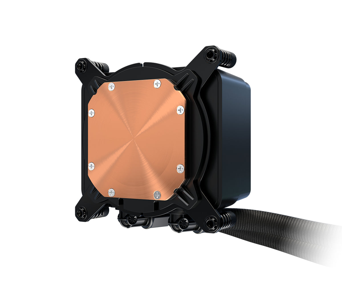 Asrock Challenger 360 Digital ARGB kølesystem 1-pack Sort 120 mm