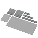 Fellowes 100142571 håndledsstøtte Silikone Grå