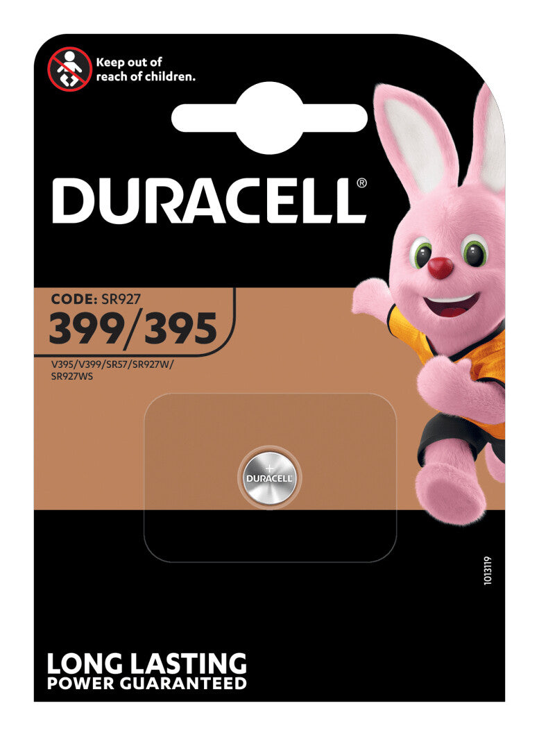 Duracell 399/395 Engangsbatteri SR57 Sølvoxid (S)