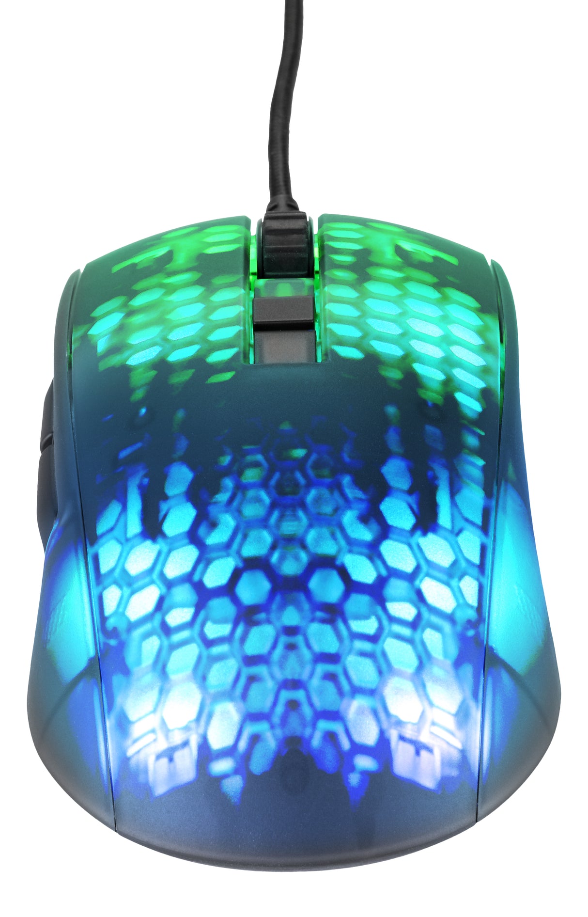 Deltaco Gaming DM310 ultralight mouse, semi-transparent blac