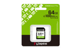 Kingston Canvas Select Plus SDXC UHS-I Memory Card 64GB 100MB/s