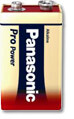 Panasonic 6LR61PPG Engangsbatteri Alkaline