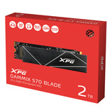 XPG GAMMIX S70 Blade 2 TB M.2 PCI Express 4.0 NVMe 3D NAND