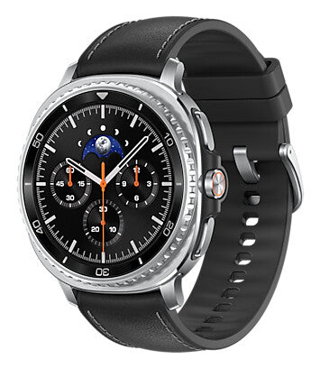 Samsung Galaxy Watch 8 Classic 3,3 cm (1.3") AMOLED 46 mm Digital 438 x 438 pixel Berøringsskærm 4G Sølv Wi-Fi GPS (satellit)
